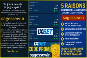 Code promo 1xbet