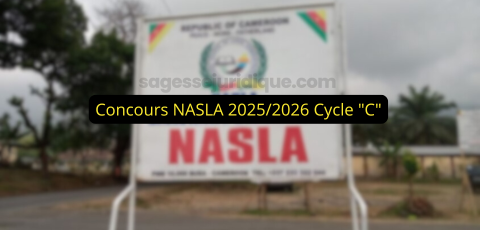 Concours NASLA 2025-2026 pour le Cycle C