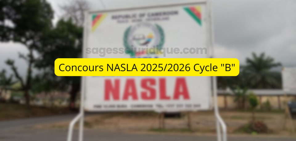 Concours NASLA 2025-2026 cycle b