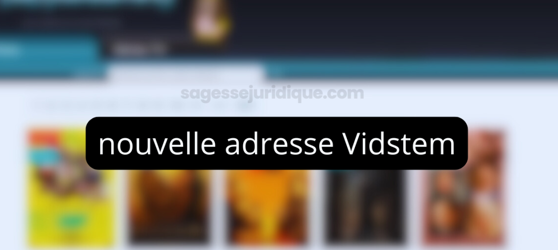 Vidstem nouvelle adresse