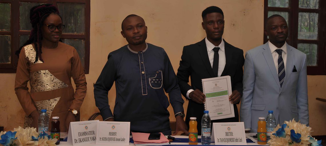 Rapport de stage de M. Fogang Yanick sur la protection du droit à un environnement sain par la gestion des déchets plastiques au Cameroun